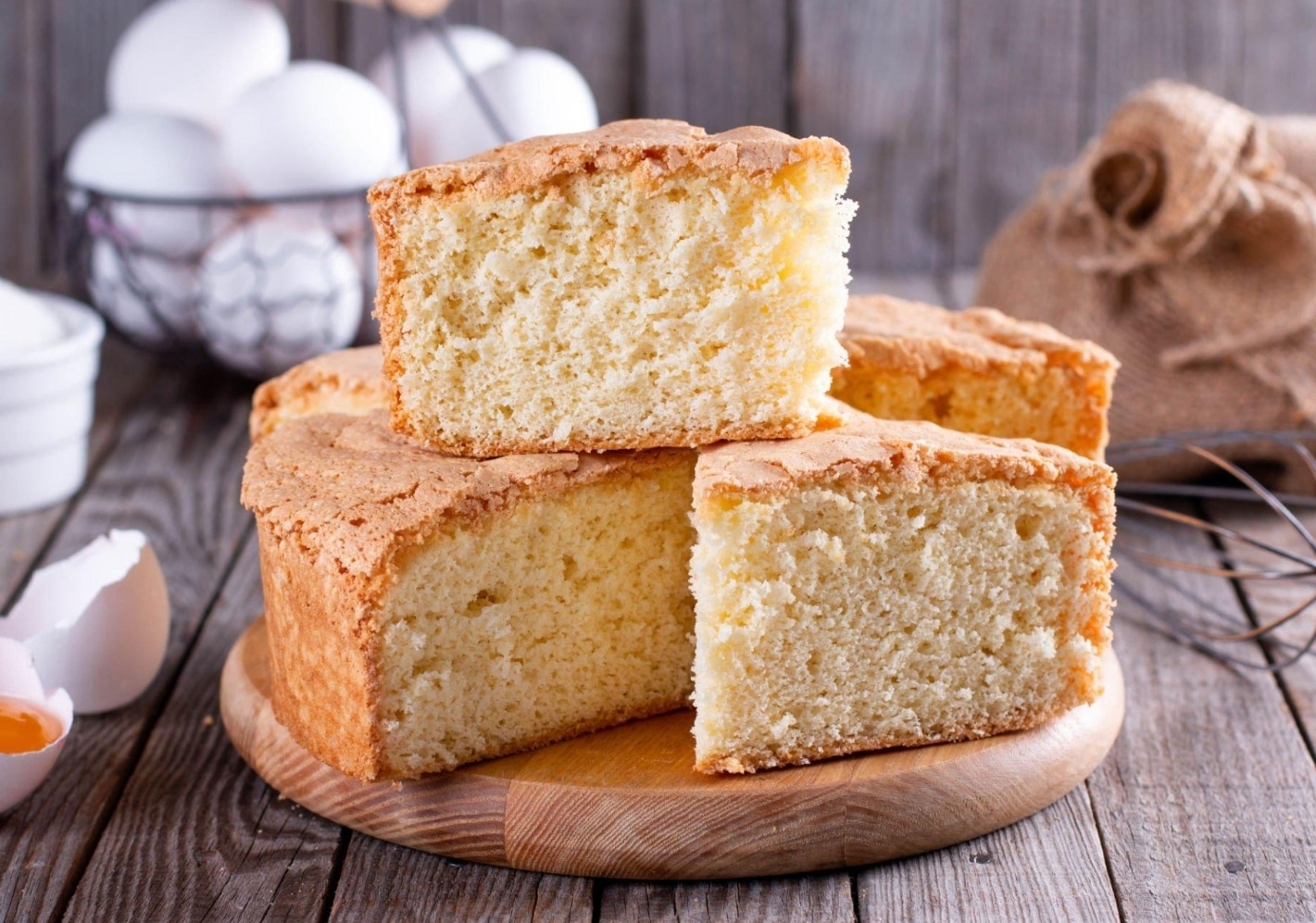 What are the 4 Types of Sponge Cakes?