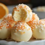 These No Bake Orange Creamsicle Truffles are the perfect bite-sized treat with a bright citrus flavor and creamy texture. They are easy to make and ideal for any occasion!