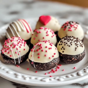 Valentine treats, Oreo truffles, no-bake desserts, Valentine’s Day sweets, easy truffles, Oreo dessert