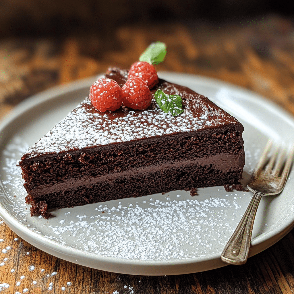 3-Ingredient Flourless Chocolate Cake, flourless chocolate cake, easy chocolate cake, 3-ingredient cake, flourless dessert, chocolate dessert