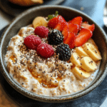 high-protein oats, overnight oats, healthy breakfast, meal prep, protein-packed breakfast, vegan overnight oats, easy breakfast recipes