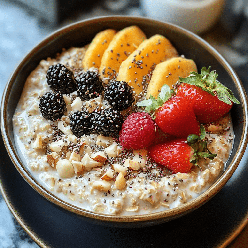 high-protein oats, overnight oats, healthy breakfast, meal prep, protein-packed breakfast, vegan overnight oats, easy breakfast recipes