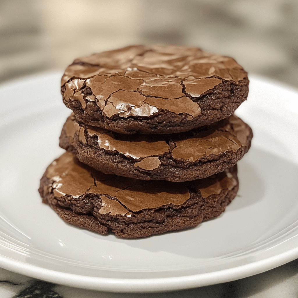 brownie cookies, chocolate cookies, fudgy cookies, easy cookies, dessert