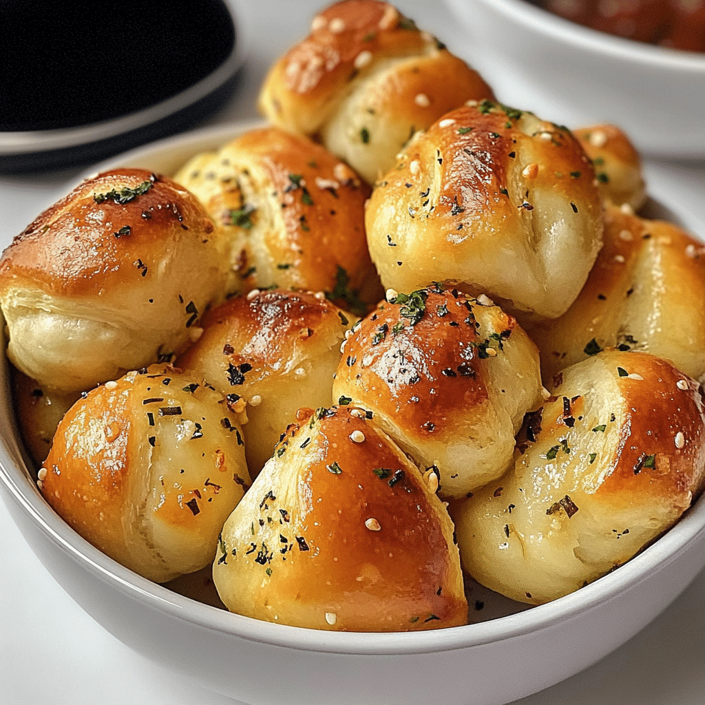 Air Fryer Garlic Knots