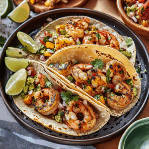 Air Fryer Shrimp Tacos