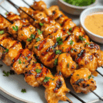 Bang Bang Chicken Skewers