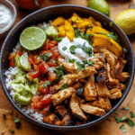 Chicken Fajita Bowls