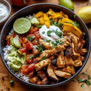 Chicken Fajita Bowls