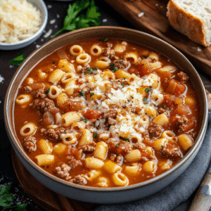 Cozy Pasta e Fagioli Soup Recipe