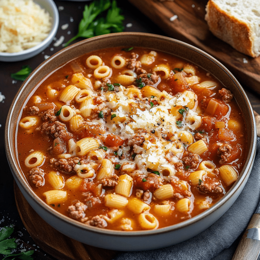 Cozy Pasta e Fagioli Soup Recipe