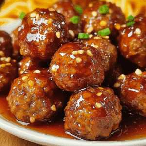 Easy Honey Garlic Meatballs Recipe
