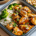 Honey Garlic Chicken Meal Prep