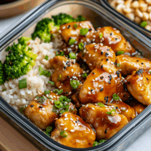 Honey Garlic Chicken Meal Prep
