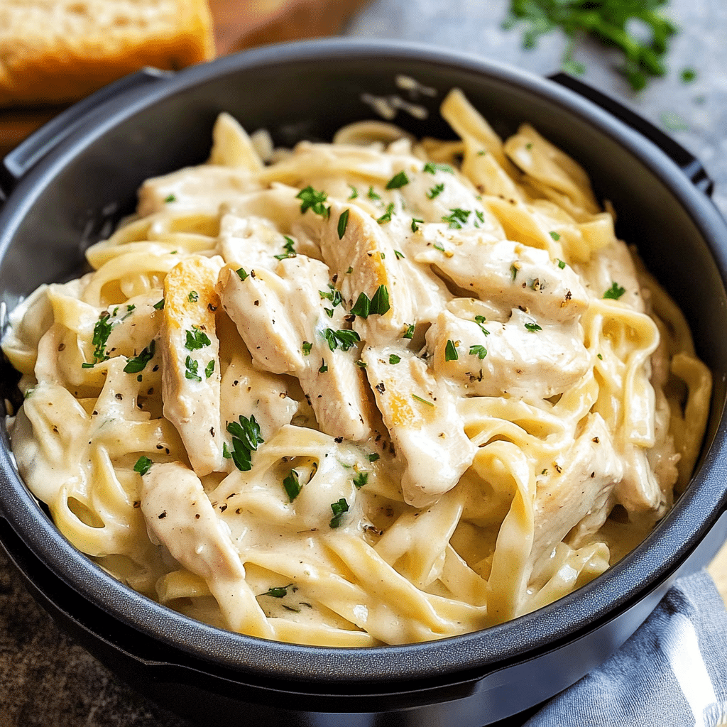 Instant Pot Chicken Alfredo