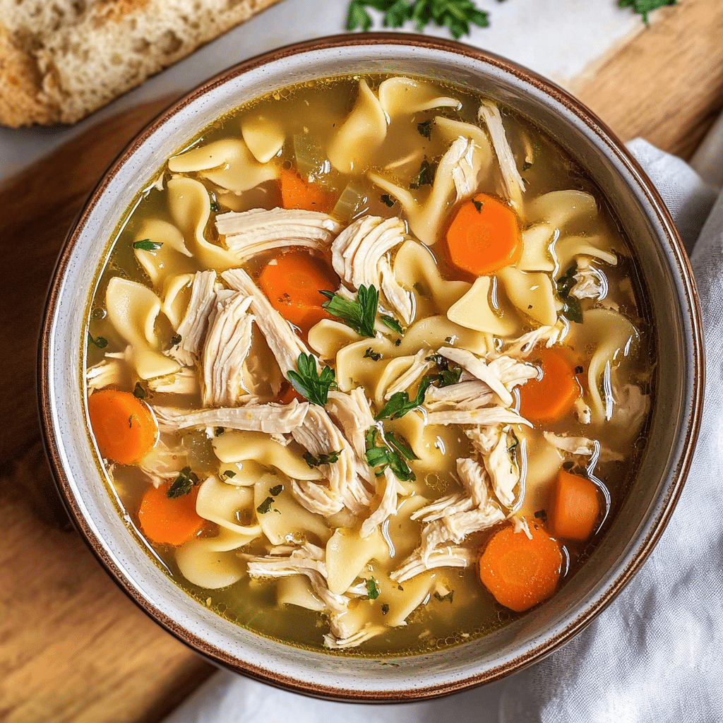 Instant Pot Chicken Noodle Soup