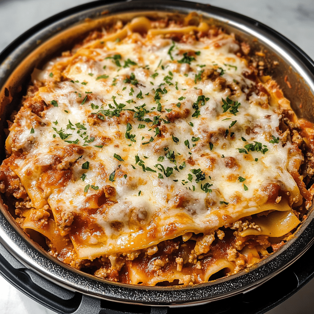 Instant Pot Lazy Lasagna