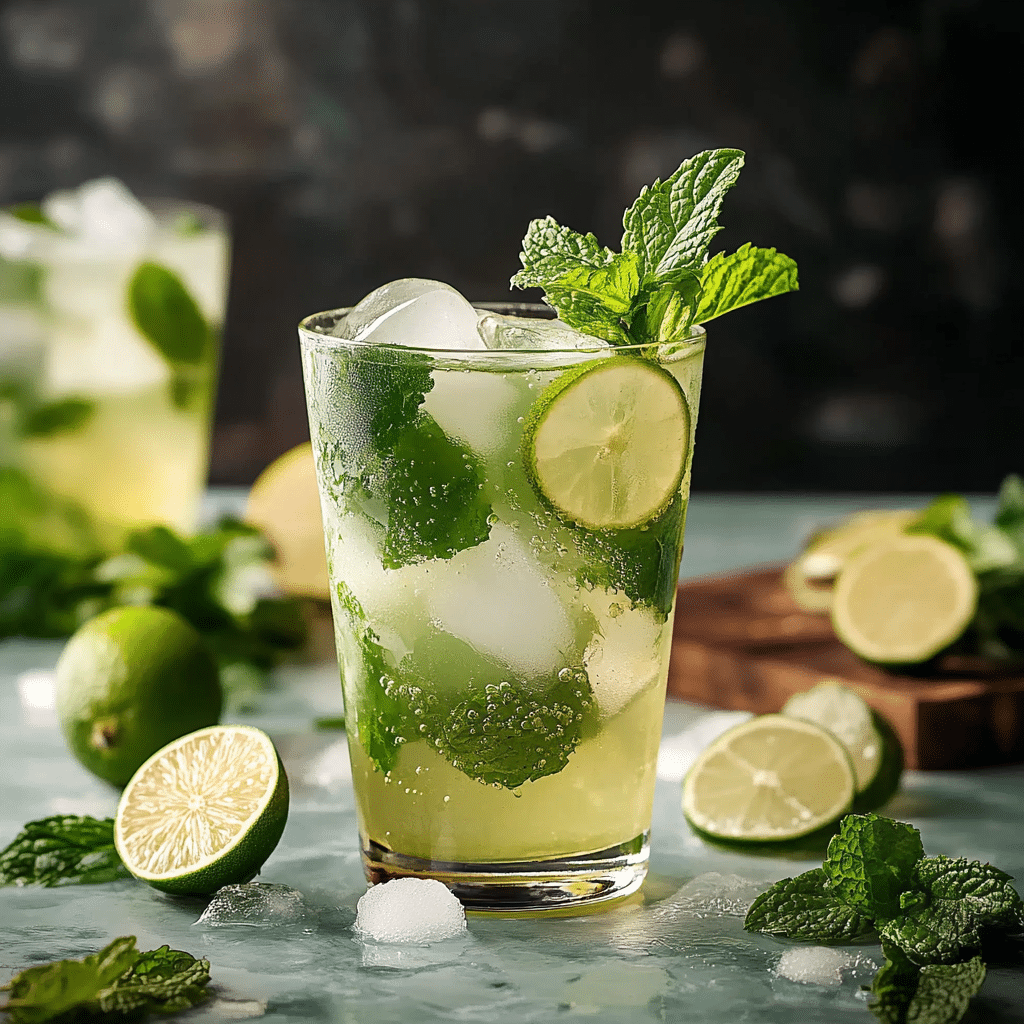 Mint Mojito Cocktail