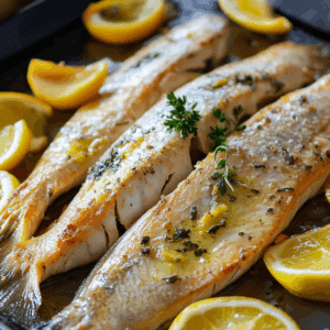Oven Baked Trout