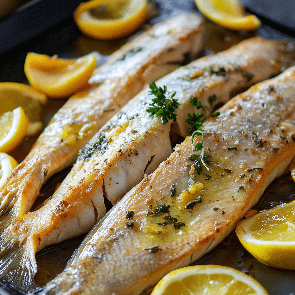 Oven Baked Trout