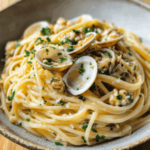 Quick Linguine with Clam Sauce