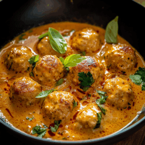 Thai Chicken Meatball Curry