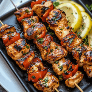 Turkish Chicken Kabobs