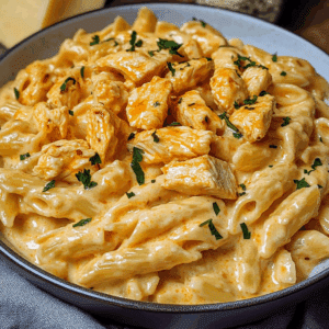 Creamy Buffalo Chicken Pasta