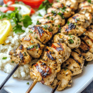 Grilled Chicken Souvlaki