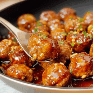 Honey Garlic Meatballs