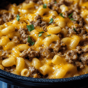 Instant Pot Cheeseburger Casserole