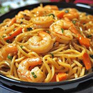 Instant Pot Shrimp Lo Mein