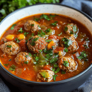 Mexican Albondigas Soup