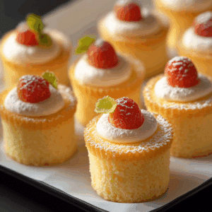 Mini Chinese Egg Cakes