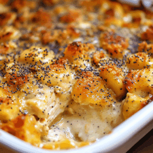 Poppy Seed Chicken Casserole