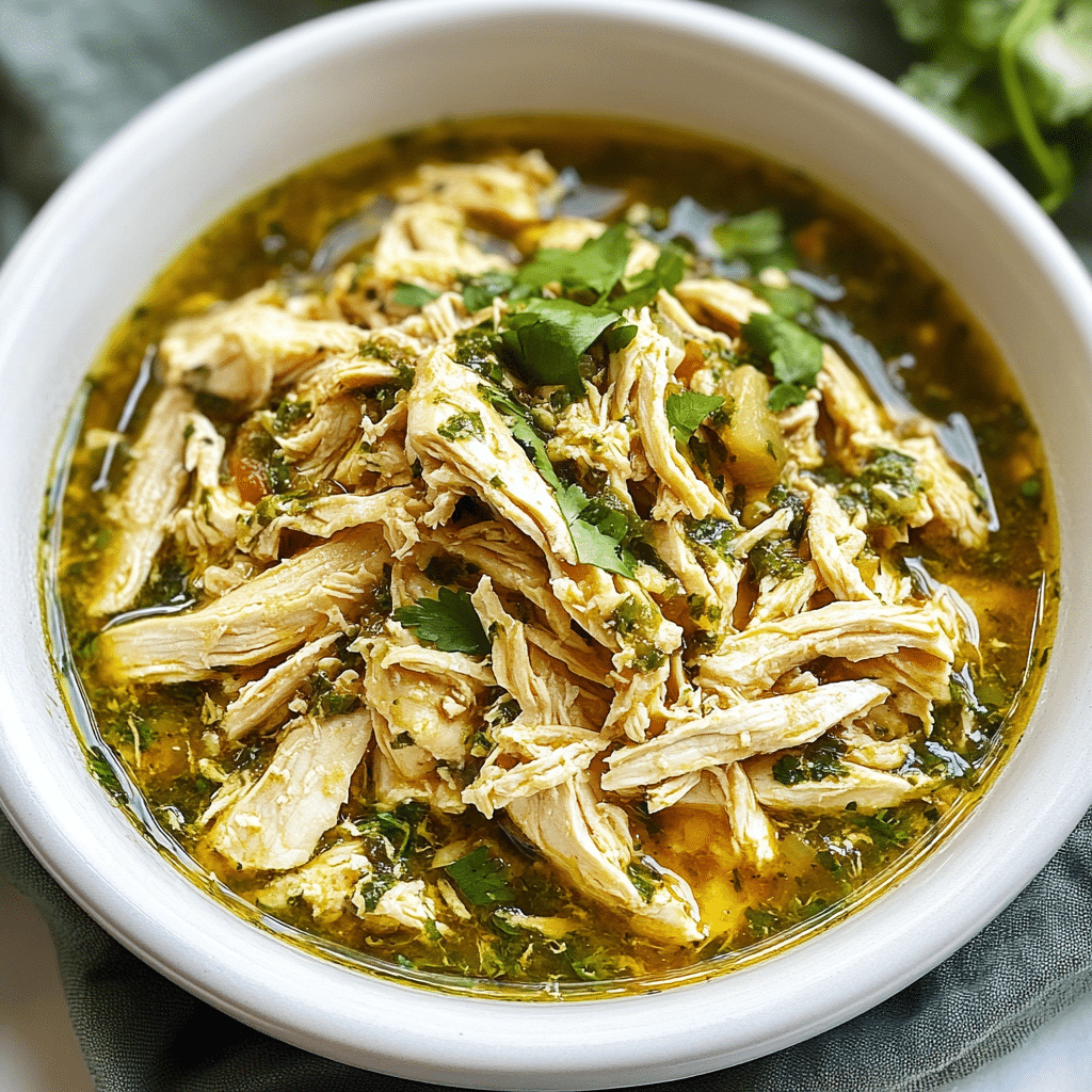 Pressure Cooker Salsa Verde Chicken
