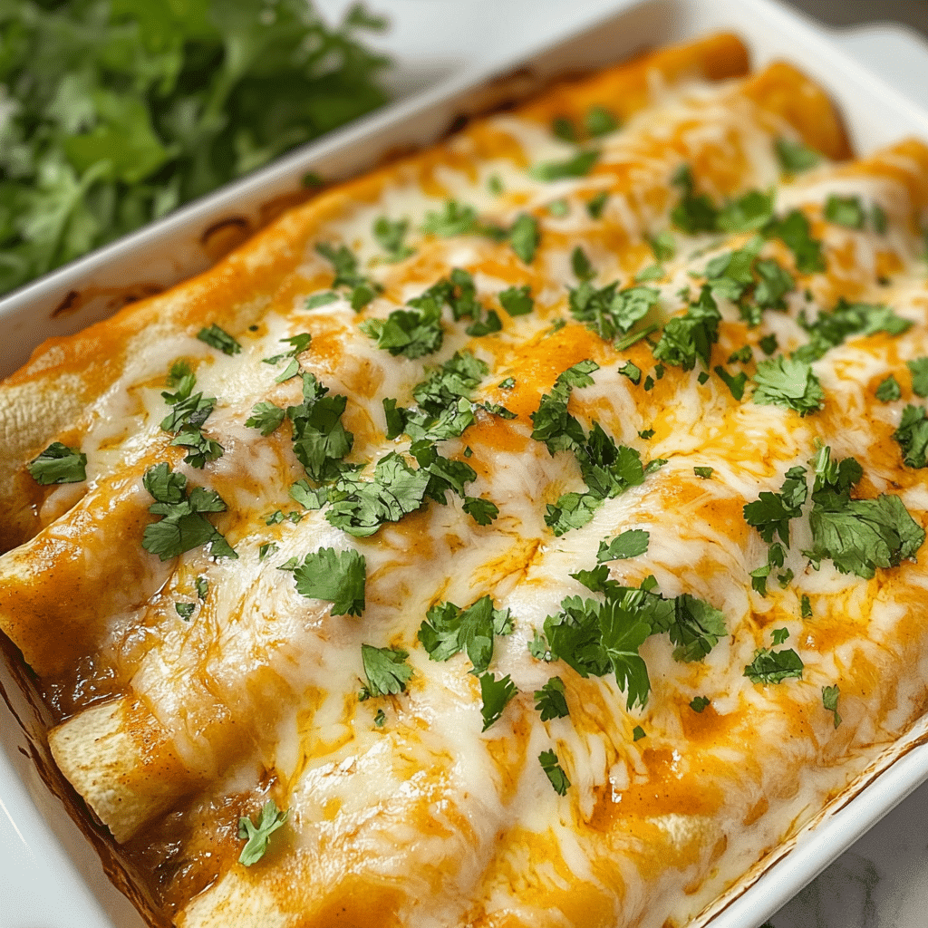Rotisserie Chicken Enchiladas