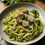 Sausage Pesto Pasta