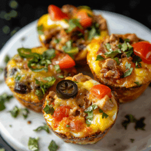 Tex-Mex Egg Muffin Cups with Turkey