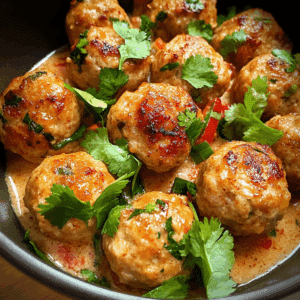 Thai Turkey Meatballs