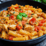 Tomato Basil Pasta with Chicken