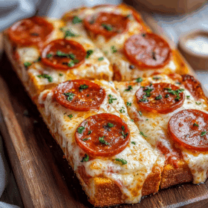 Air Fryer Texas Toast Pizza