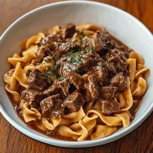 Amish Beef & Noodles Recipe