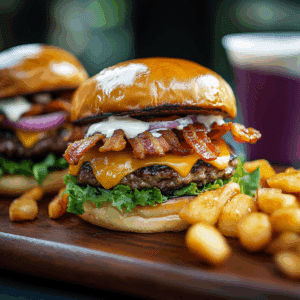 Bacon Ranch Burgers