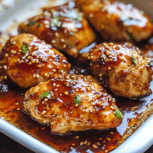 Baked Sweet Chili Chicken