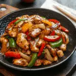 Black Pepper Chicken Stir Fry