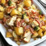 Chicken Bacon Ranch Sheet Pan Dinner