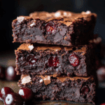 Chocolate Cherry Brownies