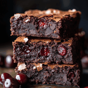 Chocolate Cherry Brownies
