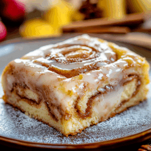 Cinnamon Roll Cake