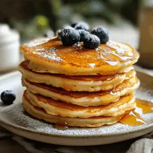 Cottage Cheese Pancakes